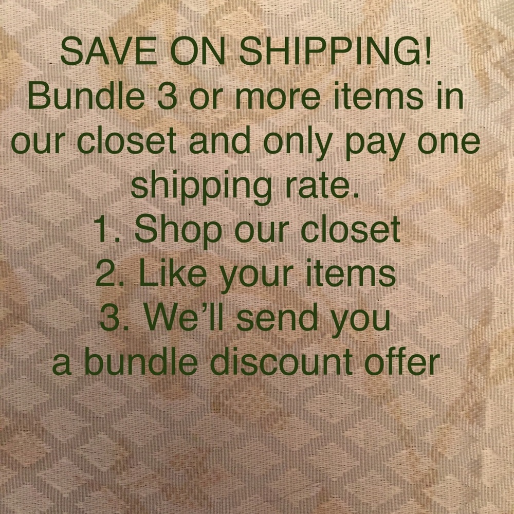 SAVE ON SHIPPING! BUNDLE YOUR LIKES